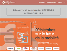 Tablet Screenshot of editionspropulseurs.com